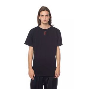 Nicolo Tonetto Black Cotton Men Men's T-Shirt